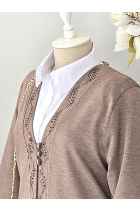 رویه سایز بزرگ بژ زنانه اکریلیک ENDAMIM - کد 939527524