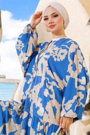 لباس آبی زنانه بافتنی HAKKE - کد 842976416
