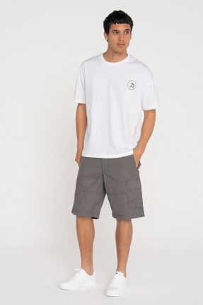 شلوارک و برمودا طوسی مردانه رگولار Jack & Jones - کد 924280917