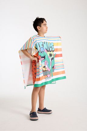 حوله ساحلی سفید بچه گانه چاپی MoveBeach - کد 669799481