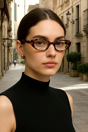 عینک محافظ نور آبی متالیک زنانه 54 AGAPI - کد 939128130