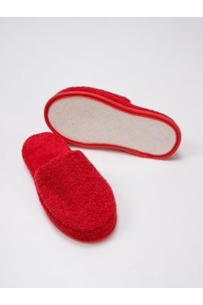 دمپائی خانگی قرمز زنانه پارچه ای Ender Home - کد 263133840