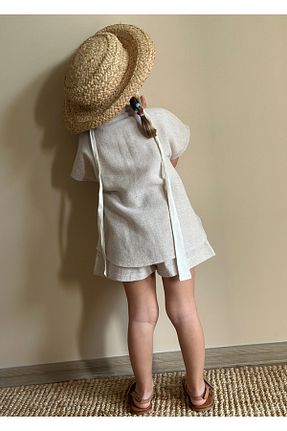 ست بالاتنه و پائین تنه طوسی بچه گانه پنبه ای MAMAOLAS - کد 939266654