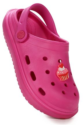 دمپائی صورتی بچه گانه چرم مصنوعی Kiko Kids - کد 812172034