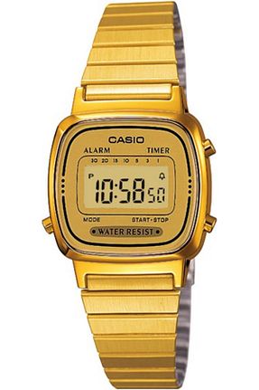 ساعت مچی طلائی زنانه 20-25 میلی متر Casio - کد 1059896