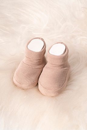 پاپوش قهوه ای بچه گانه Polpuf - کد 794353478