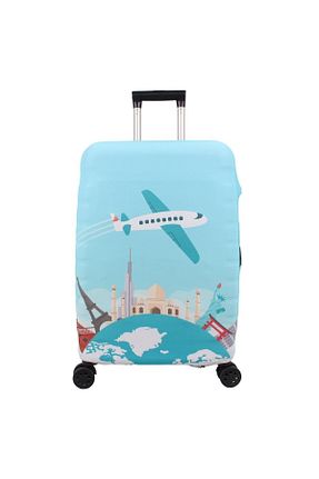 کاور چمدان بنفش ابعاد بزرگ Bagacar - کد 353539535