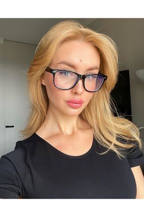 عینک محافظ نور آبی نارنجی زنانه شیشه LOOKUP NEW - کد 872194024