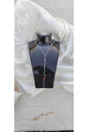 گردنبند استیل ( فولاد ) رنگی زنانه استیل (فولاد) Anziano bijuteri - کد 939206981
