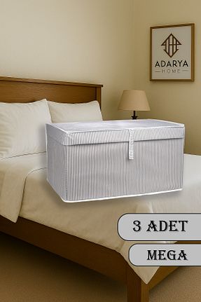 خورجین طوسی خط کشی ADARYA HOME - کد 879492185