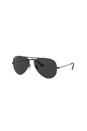عینک آفتابی مشکی زنانه 58 Ray-Ban - کد 939294303