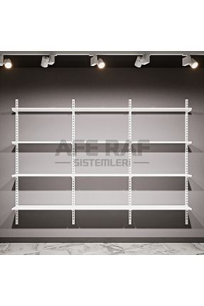چوب لباسی سفید فلزی AFE DEKOR - کد 384855297