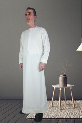 لباس مجلسی و فارغ التحصیلی سفید مردانه مخلوط ویسکون Royal Attire - کد 837656404