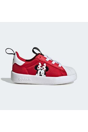 کفش پیاده روی قرمز بچه گانه پارچه ای adidas - کد 890649415