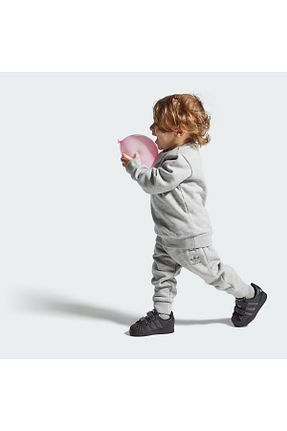 کفش پیاده روی مشکی بچه گانه پارچه ای adidas - کد 902138171