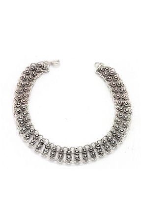 دستبند نقره زنانه 925 عیار Midyat Nurtaş Gümüş - کد 939340000