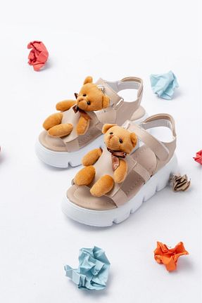 صندل سفید بچه گانه پاشنه پر Grafen Kids - کد 939335139