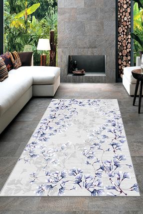 فرش آبی زیره ضد لغزش Thalia Home - کد 939343998