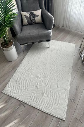 فرش بژ زیره ضد لغزش KEVLİNE - کد 934723447