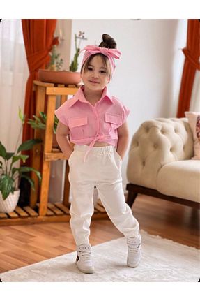 ست بالاتنه و پائین تنه رنگی بچه گانه بافت Süslüm Kids - کد 939627476