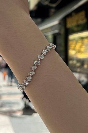دستبند نقره زنانه 925 عیار Erer Gümüş - کد 939378471