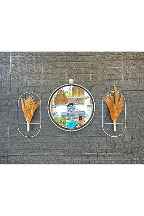 ساعت دیواری طوسی 60 * 58 Mgs - کد 939378750