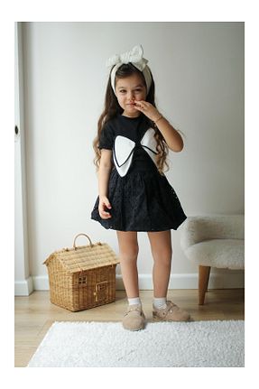 ست بالاتنه و پائین تنه مشکی بچه گانه بافتنی My Kids Wear - کد 939638179