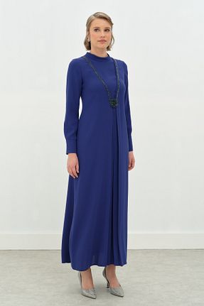لباس مجلسی و فارغ التحصیلی آبی زنانه پلی استر gaze - کد 939378984