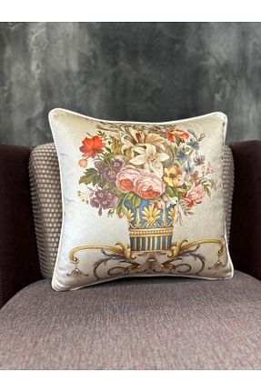 کوسن و روکش کوسن بژ مخمل Fabricland - کد 73168796