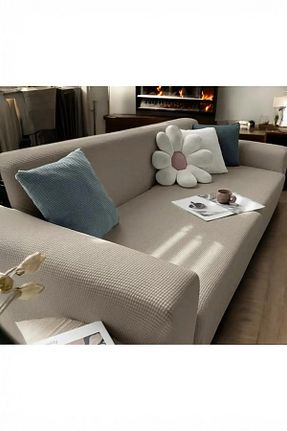 کاور مبل قهوه ای پلی استر Bright Home - کد 765952023