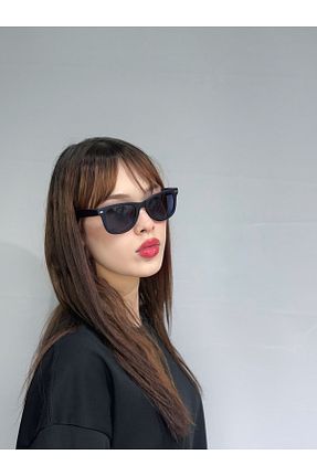 عینک آفتابی مشکی زنانه 50 ZELİOR - کد 939715578