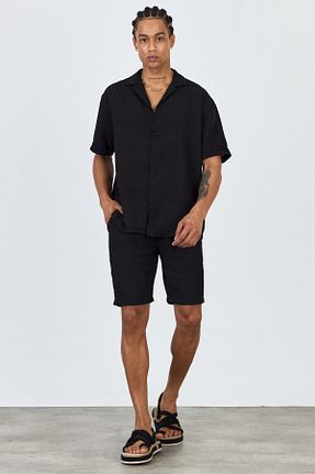 ست بالاتنه و پائین تنه مشکی مردانه بافتنی MADZEYMODA - کد 939439019