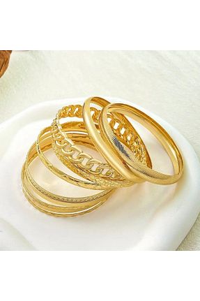 دستبند جواهر زرد زنانه Girift Vintage - کد 939447098
