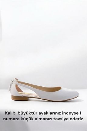بابت سفید زنانه پارچه ای LANDSHOES - کد 934401830