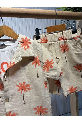 ست بالاتنه و پائین تنه رنگی بچه گانه بافتنی Canbi Kids - کد 939461957