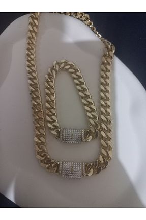 ست استیل زرد زنانه استیل ضد زنگ lavantebutik - کد 939451997