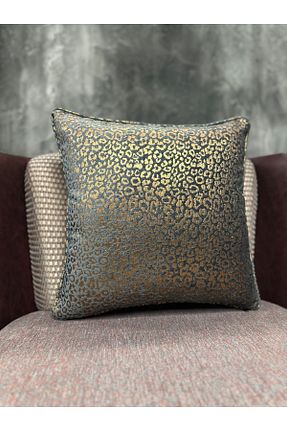 کوسن و روکش کوسن طوسی مخمل Fabricland - کد 781341841