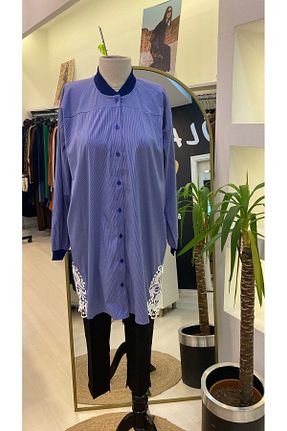 کت حجاب سرمه ای زنانه رگولار Invee - کد 834658147