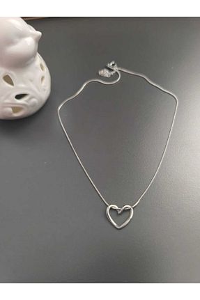 گردنبند استیل ( فولاد ) طوسی زنانه استیل (فولاد) DİAPANTE - کد 932060734