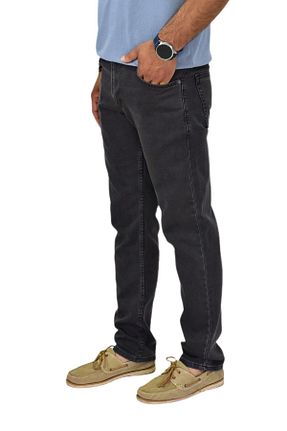 شلوار جین طوسی مردانه رگولار LOCUS JEANS - کد 939496272