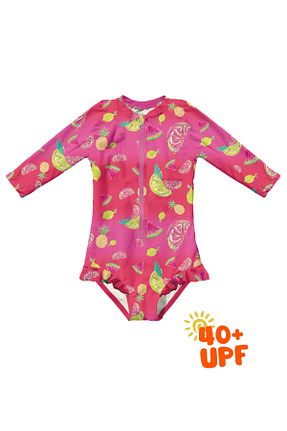 مایو صورتی بچه گانه رگولار KidZee - کد 927784248