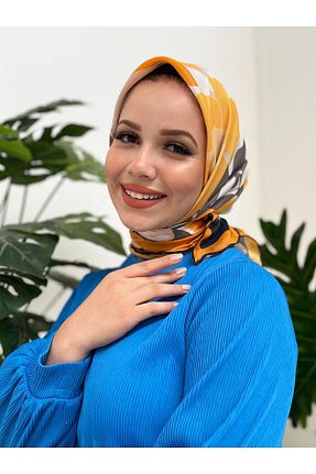 روسری رنگی کرپ Armine - کد 747341269