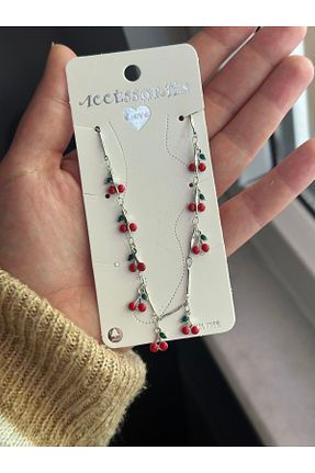 خلخال جواهر طوسی زنانه پوشش لاکی SERENİTY AKSESUAR - کد 939537049