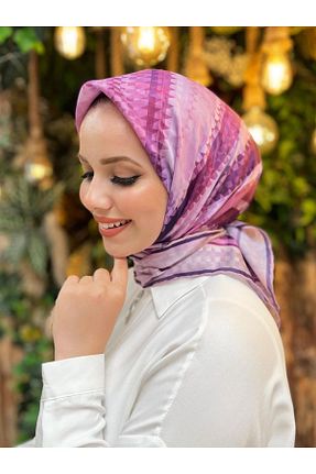روسری رنگی کرپ Armine - کد 748753383