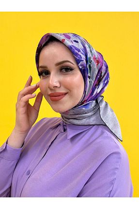 روسری رنگی کرپ Armine - کد 747341358
