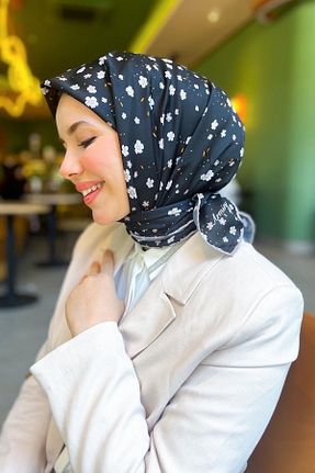 روسری رنگی کرپ Armine - کد 939541737