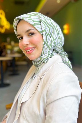 روسری رنگی کرپ Armine - کد 939541774