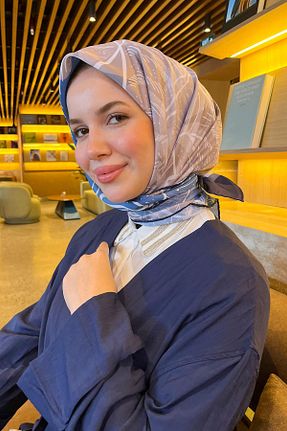 روسری رنگی کرپ Armine - کد 939542028
