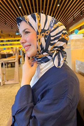 روسری رنگی کرپ Armine - کد 939541991