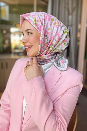 روسری رنگی کرپ Armine - کد 939541850